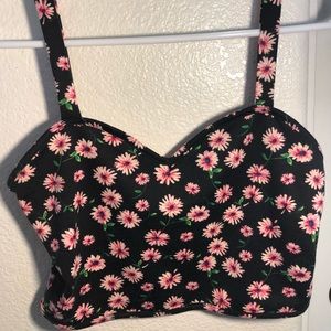 Floral Crop Top